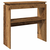 Konzolni stol Staro drvo 80x30x80 cm Konstruirano drvo