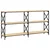 Konzolni stol boja hrasta 156x28x80,5 cm konstruirano drvo