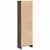 Regal za knjige boja hrasta 40x24x143 cm konstruirano drvo