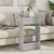 Bocni stol Siva Sonoma 40 x 38 x 62,5 cm Konstruirano drvo