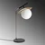 Opviq Stona lampa, Crna