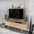 Hanah Home TV komoda Ola, 160x35x64,5 cm, Hrast
