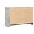 TV ormarić s LED svjetlima boja betona 91x34x61 cm drveni