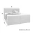 Premium Living Postelja Boxspring Simon, Rožnata, 180x200