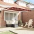 vidaXL vidaXL Samodejna retraktibilna tenda oranžno rjava 350x250 cm, (22146005)