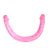 Baile Double Dones Dildo Dupli, 44 cm, Roze