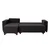 ATELIER DEL SOFA Ugaona garnitura Tloft Mini Anthracite