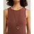 WE Fashion Top  kostanj rjava