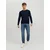 JACK & JONES Muški džemper 12208364, Teget