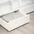 SONGESAND Okvir kreveta s 2 kut. za odlaganje, bela/Luröy160x200 cm