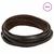 Vidaxl Usnjeni trak Temno rjava 1000 x 0,8 cm Usnje
