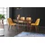 Hanah home Trpezarijski sto Mira 130x75x80cm Orah
