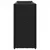 Vrtna sadilica s 2 posude crna 90 x 20 x 40 cm od poliratana