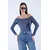 Trend Alacati Stili Ženska bluza Alc-X15152, Tamnoplava
