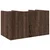 Organizator za stol boja hrasta 44,5x24x25 cm konstruirano drvo