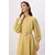 Trendyol Modest Ženska haljina Tctss26Eb00005, Žuta