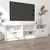 TV ormarić bijeli 150x33,5x45 cm od konstruiranog drva