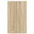 Vidaxl Viseča omarica Sonoma hrast 60 x 31 x 100 cm Konstruiran les