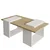 HANAH HOME Sto za dnevnu sobu Matris White Sapphire Oak