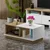 Hanah Home Klub sto Viyana 90x36x45cm Belo-Hrast