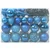 Set Božićnih Ukrasnih Kuglica 61 pcs Plava Plastika