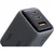 AUKEY Comet Mix 3 100W PD 3-Port GaN Wall Charger with PPS for Laptop & Mobile Gray