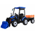 Traktor bager AKU s prikolicom plavi
