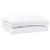 Vidaxl Poletna odeja Bela 260 x 220 x 3 cm Poliester