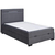 Boxspring Krevet Tommy 140/200 cm , grafitno siva