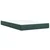 Vidaxl Box spring postelja z vzmetnico temno zelen 120x190 cm žamet