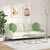 Jastučići za sjedenje 2 pcs Svijetlo zelena O50 x 19 cm Baršun