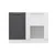 Hanah Home kuhinjski element Minar 7970, 105 cm, beli / antracit