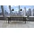 Ityhome Ityhome 90 x 77 konzolna miza rjava, (20847807)
