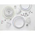 Creatable Kombinirani Servis Luna Color Line, 24-Delni
