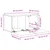 Set TV komoda 2 pcs Šareni 60 x 30 x 30 cm Konstruirano drvo