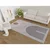 Kremno bela pralna preproga 80x150 cm – Vitaus