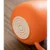 Keramična skodelica Neko z infuzerjem, oranžna, 400 ml