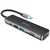 hoco. Konverter USB HUB type C to HDMI/USB3.0/USB2.0/SD/ TF/PD - HB24 Easy display