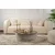 Hanah Home Klub sto-set Orion, 90x60x30, 85x30x35cm, 2 komada, Braon