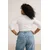 Trendyol Curve Ženska bluza Tbbss26Af00044, Krem