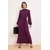 Trendyol Modest Ženska haljina Tctss26Eb00102, Ljubičasta