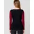 KOROSHI Majica temno rdeča/črna