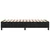 vidaXL Box spring posteljni okvir črn 90x200 cm umetno usnje
