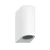 LYNCO Fasadna lampa krug 2xGU10 bela