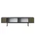 Hanah Home TV Komoda Gold Line, 180x48x30 cm, Antracit-Zlatne boje