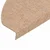 Samoljepljivi otirači za stepenice 30 kom bež 65x22,5x3,5 cm