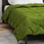 Vidaxl Poletna odeja Zelena 200 x 140 cm Mikrovlakna