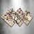 Wallity slika 4MDF670518193, 60x115 cm, 4 dijela