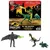 Mattel Jurassic World AIan malcolm z dinozavri in dodatki
