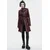 Ženski plašč DEVIL FASHION - Irregular - RED - CT21302